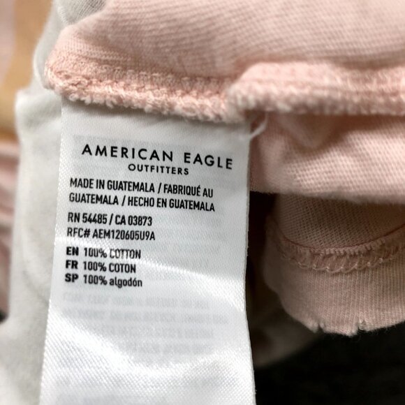 American Eagle Rolling Stones Band Tee Womens S Oversized T Shirt Distressed - Picture 10 of 12